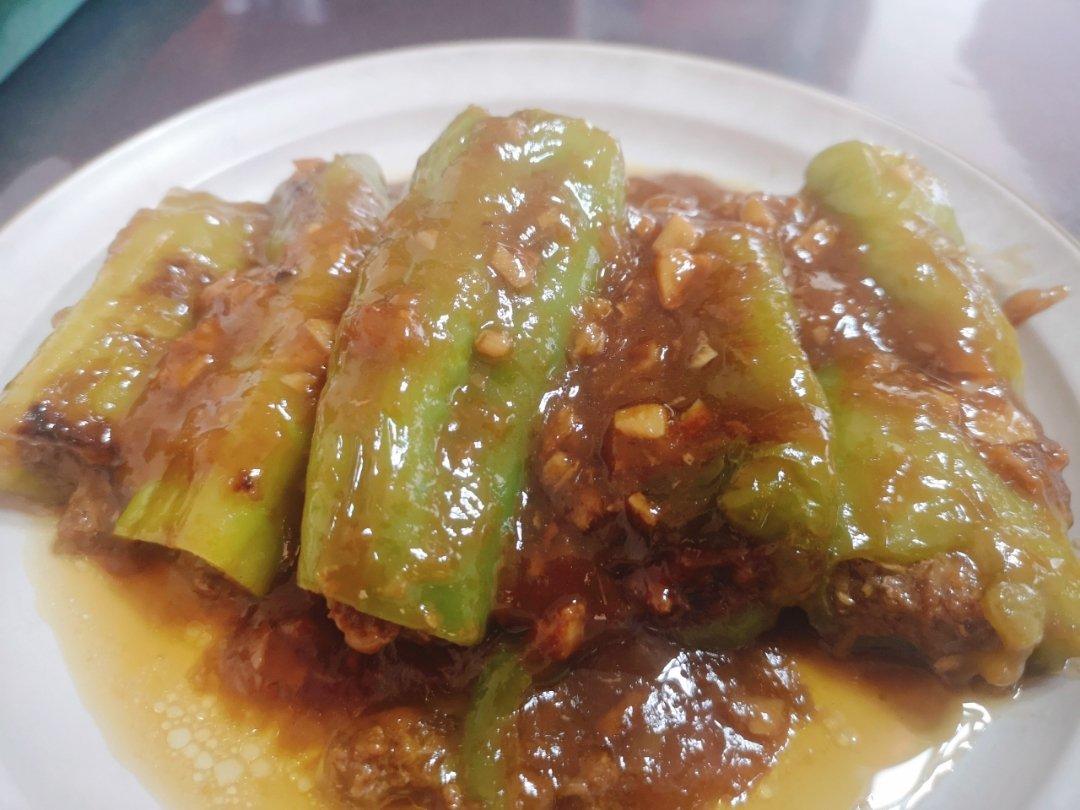 虎皮尖椒酿肉