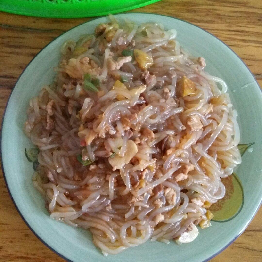 肉末粉丝煲