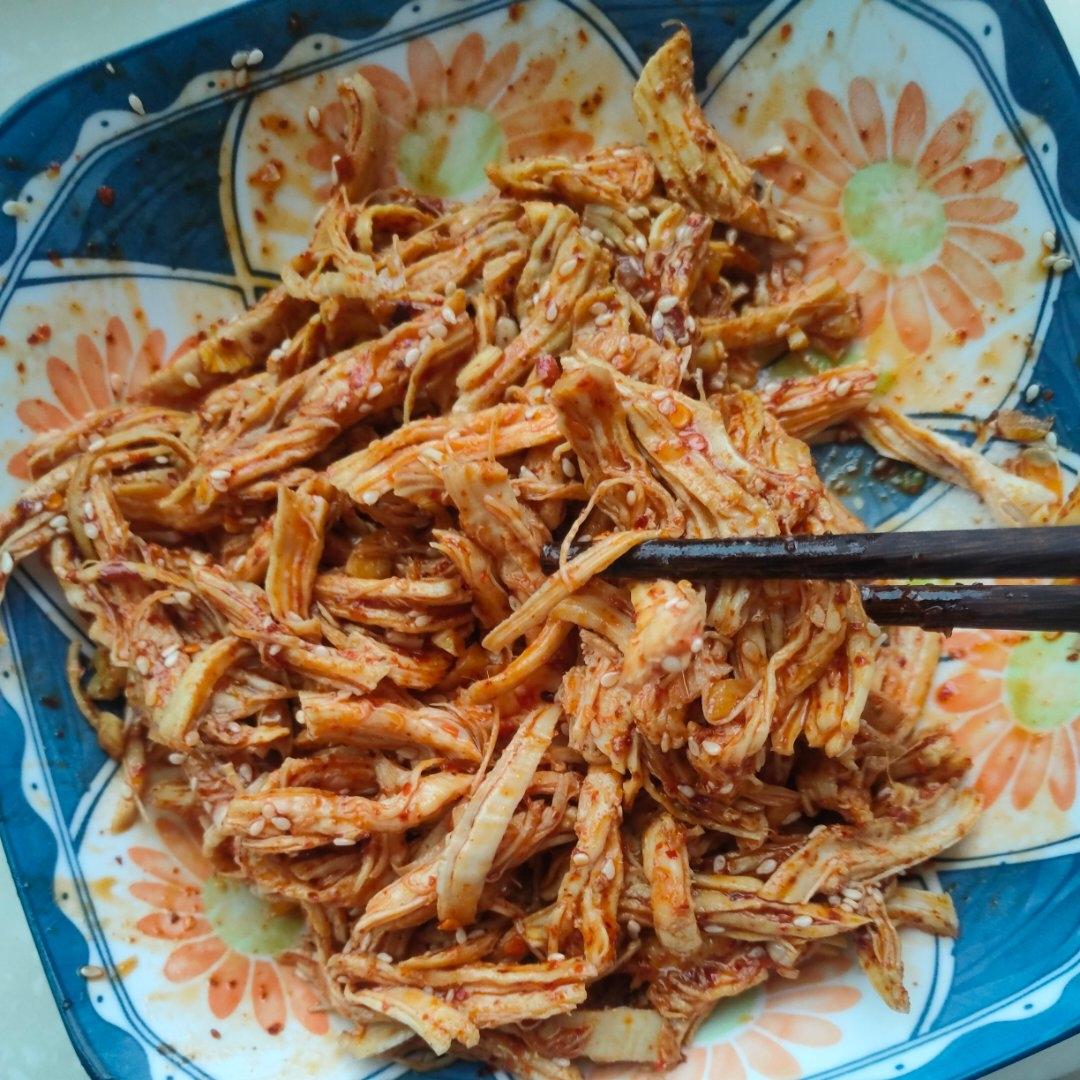 鸡胸肉这样做巨好吃❗️凉拌鸡丝😋低脂高蛋白