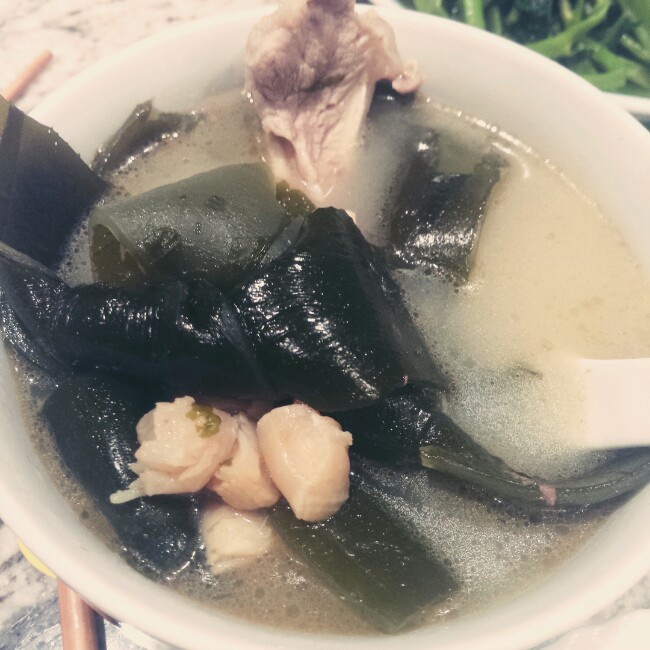 排骨海带汤