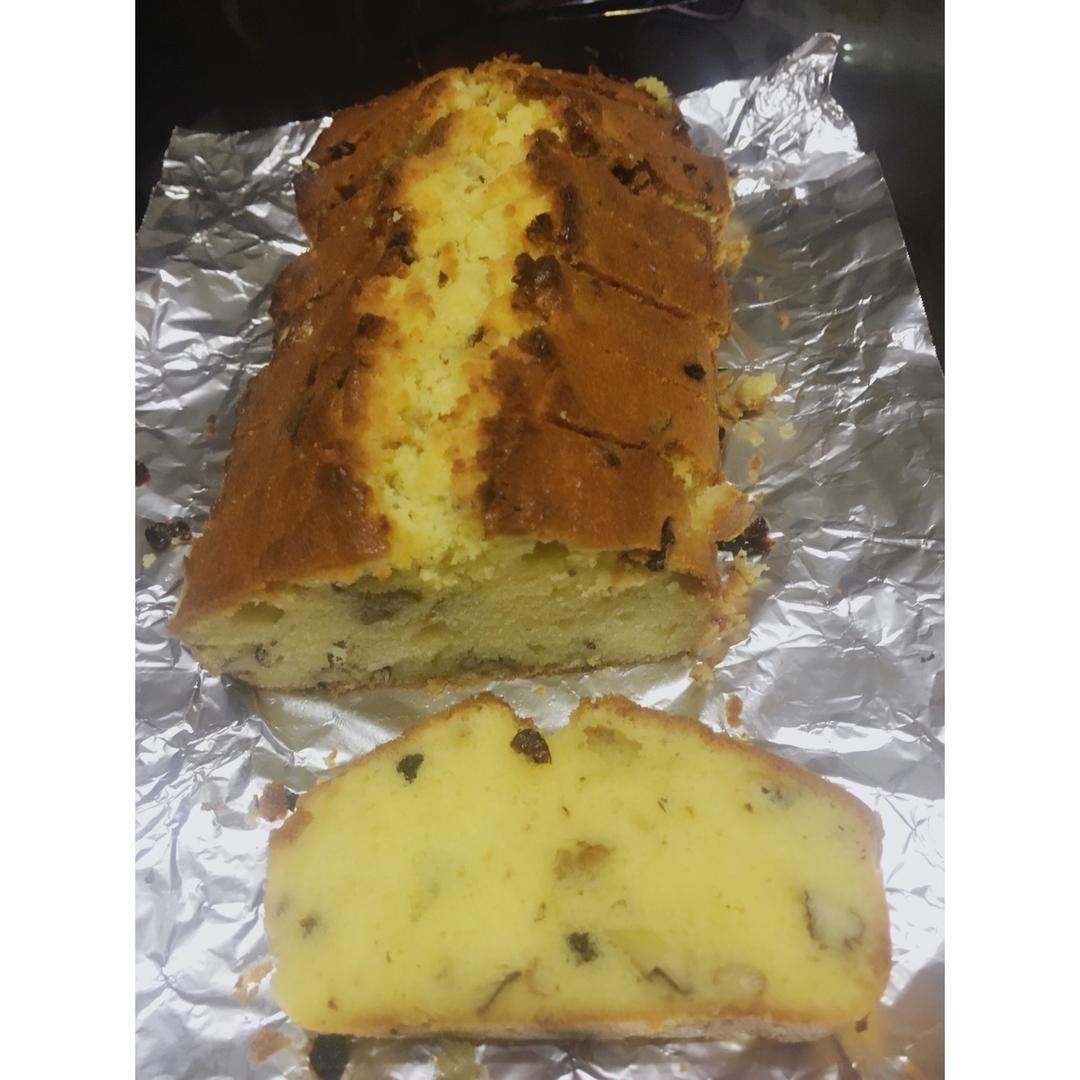 焦糖核桃磅蛋糕