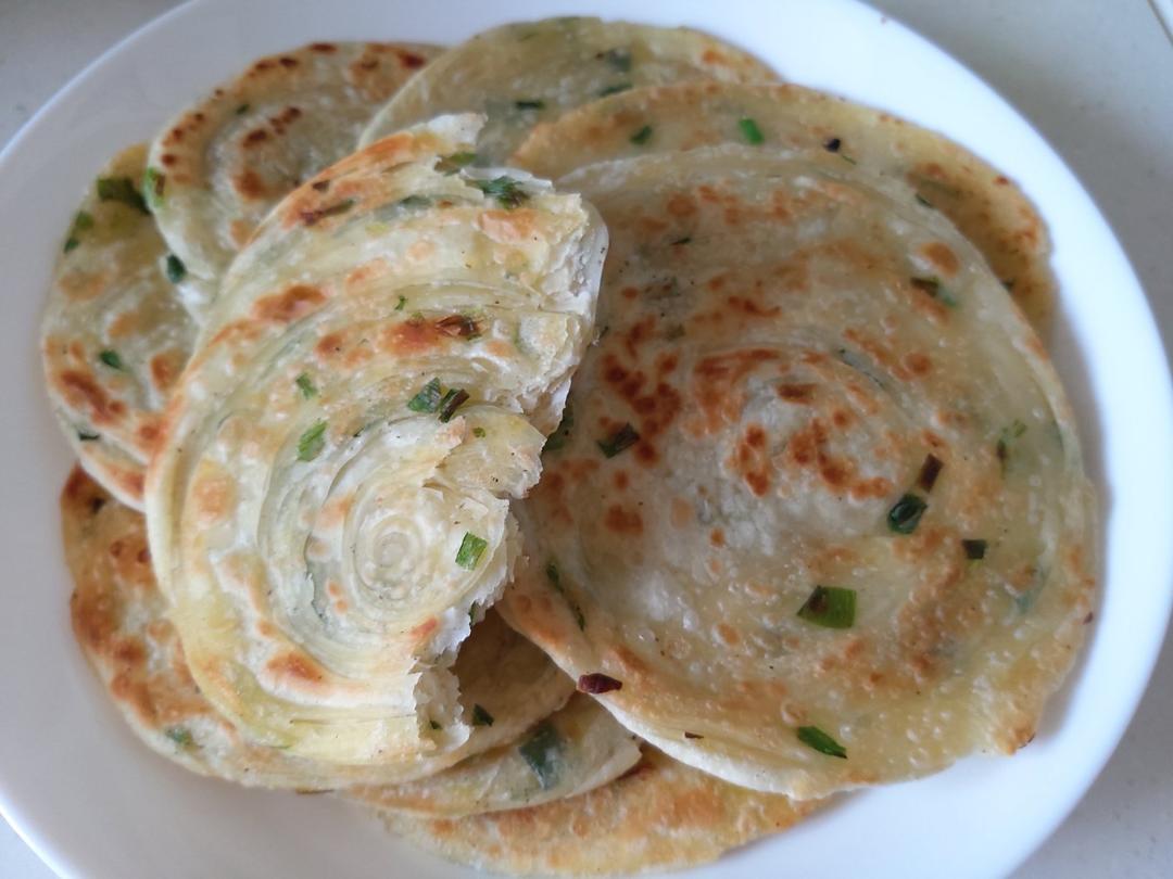 快手懒人版葱油饼❗️㊙️简单易做❗️超级酥脆❗️