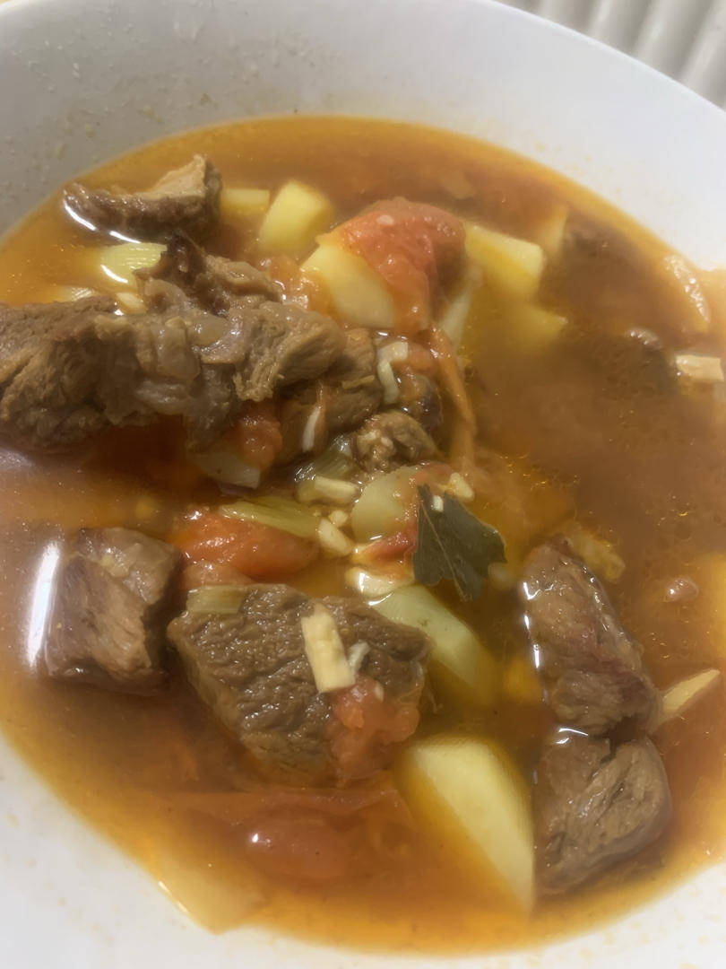番茄土豆炖牛腩