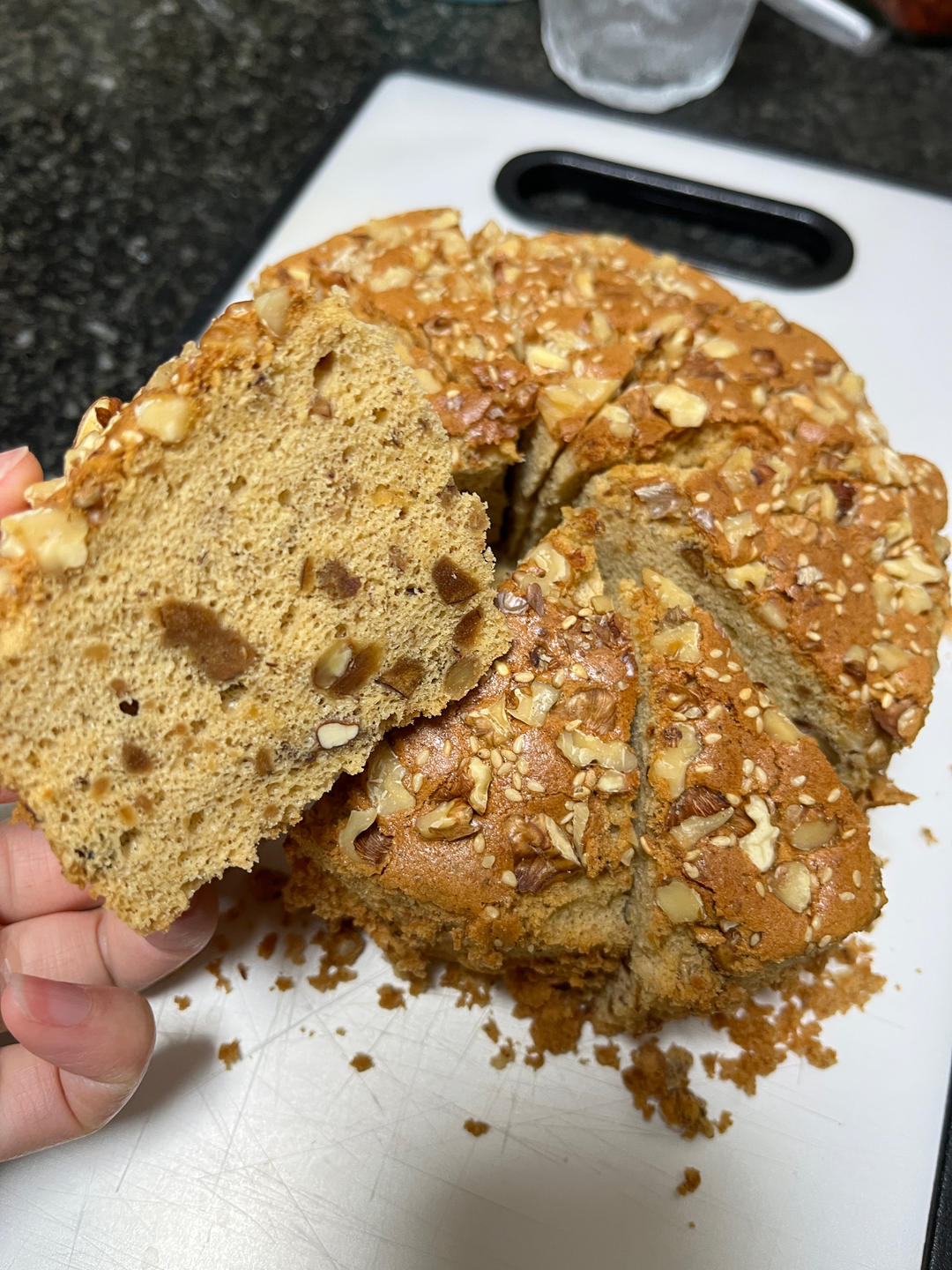 红枣糕—不放泡打粉和小苏打，照样松软香甜！