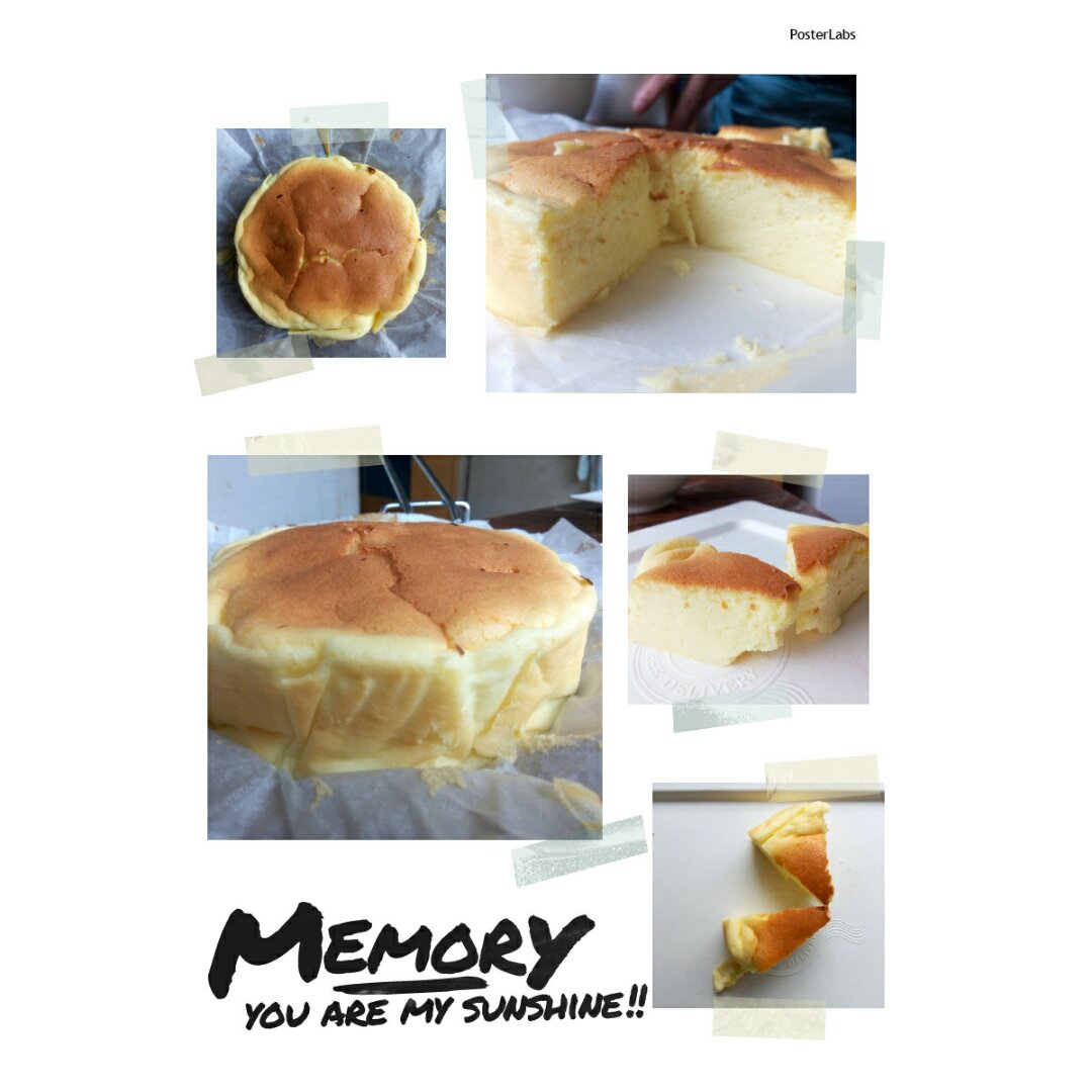 轻乳酪芝士蛋糕6寸#皮黑森林#