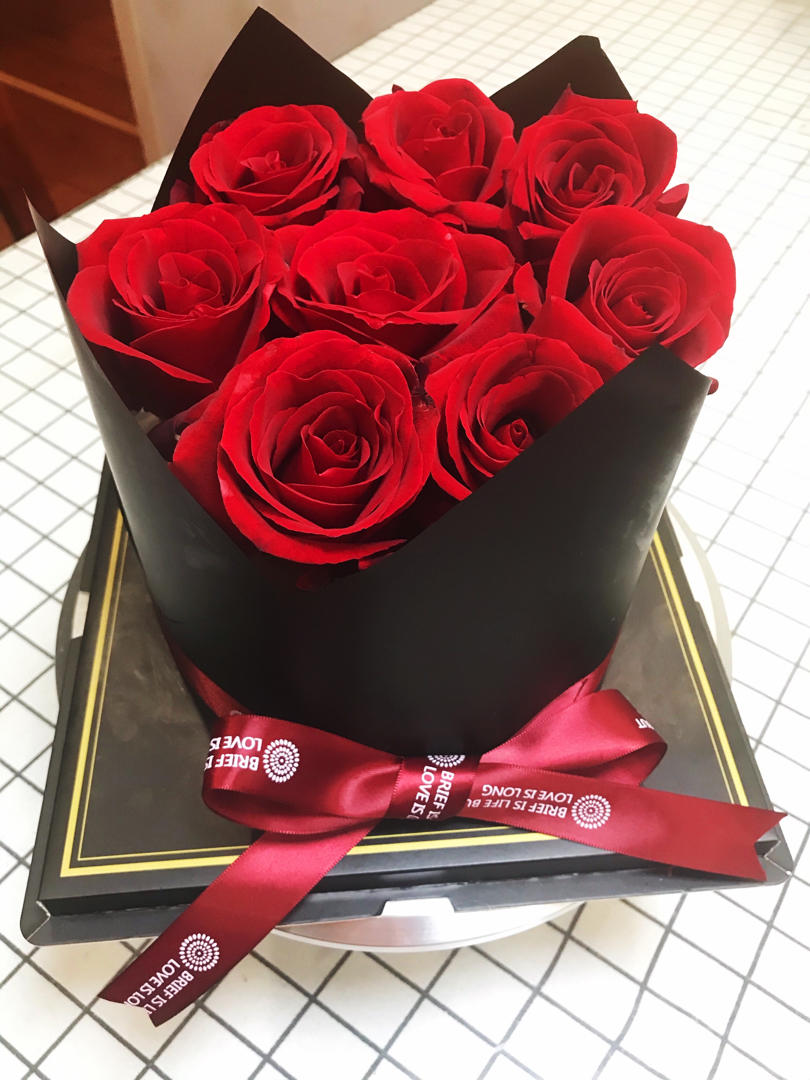 玫瑰花束蛋糕