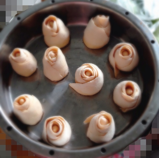 黄玫瑰馒头