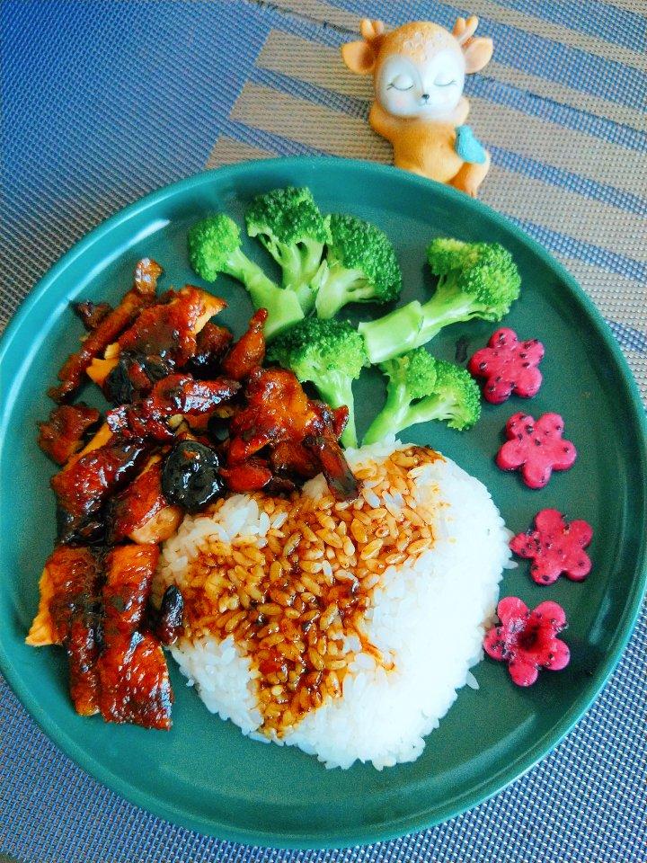 照烧鸡腿饭