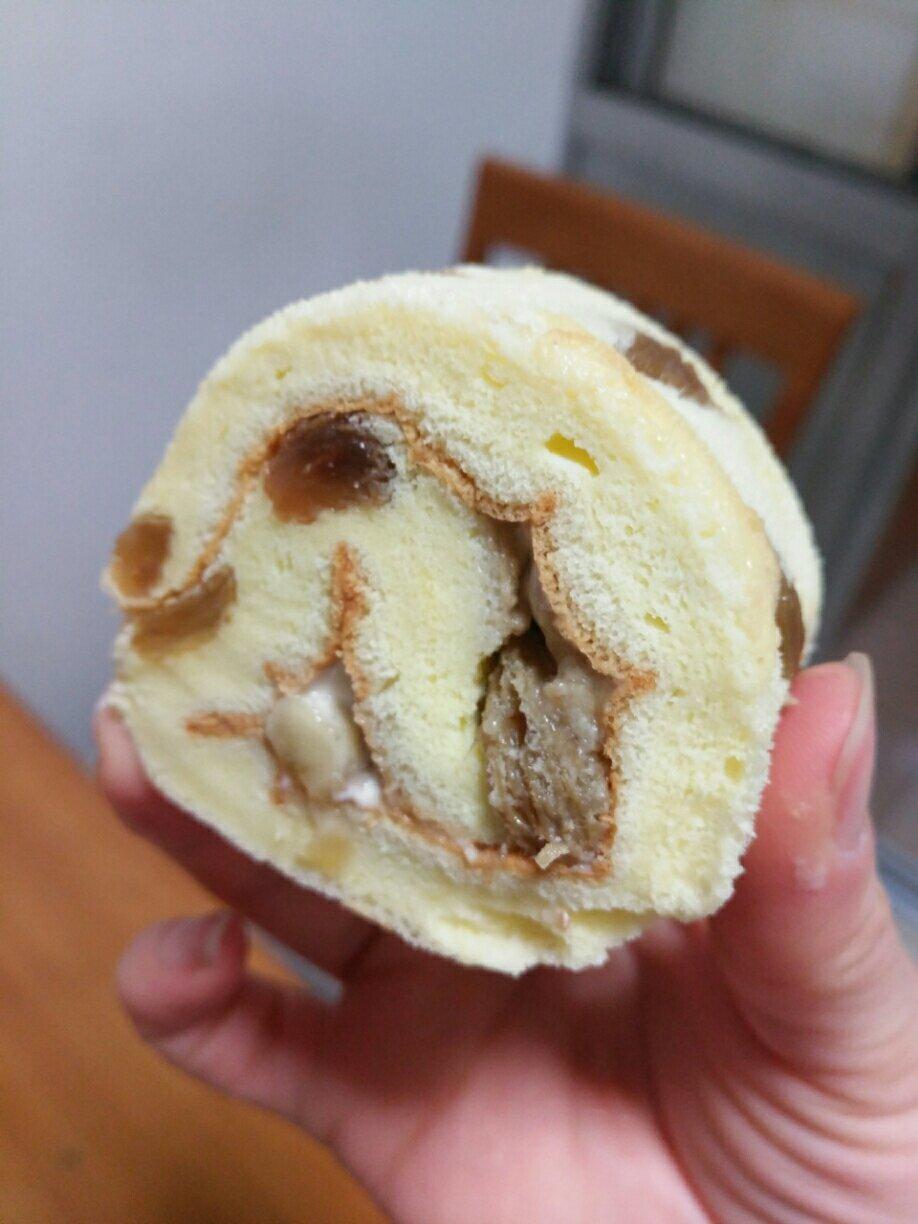 葡萄干蛋糕卷
