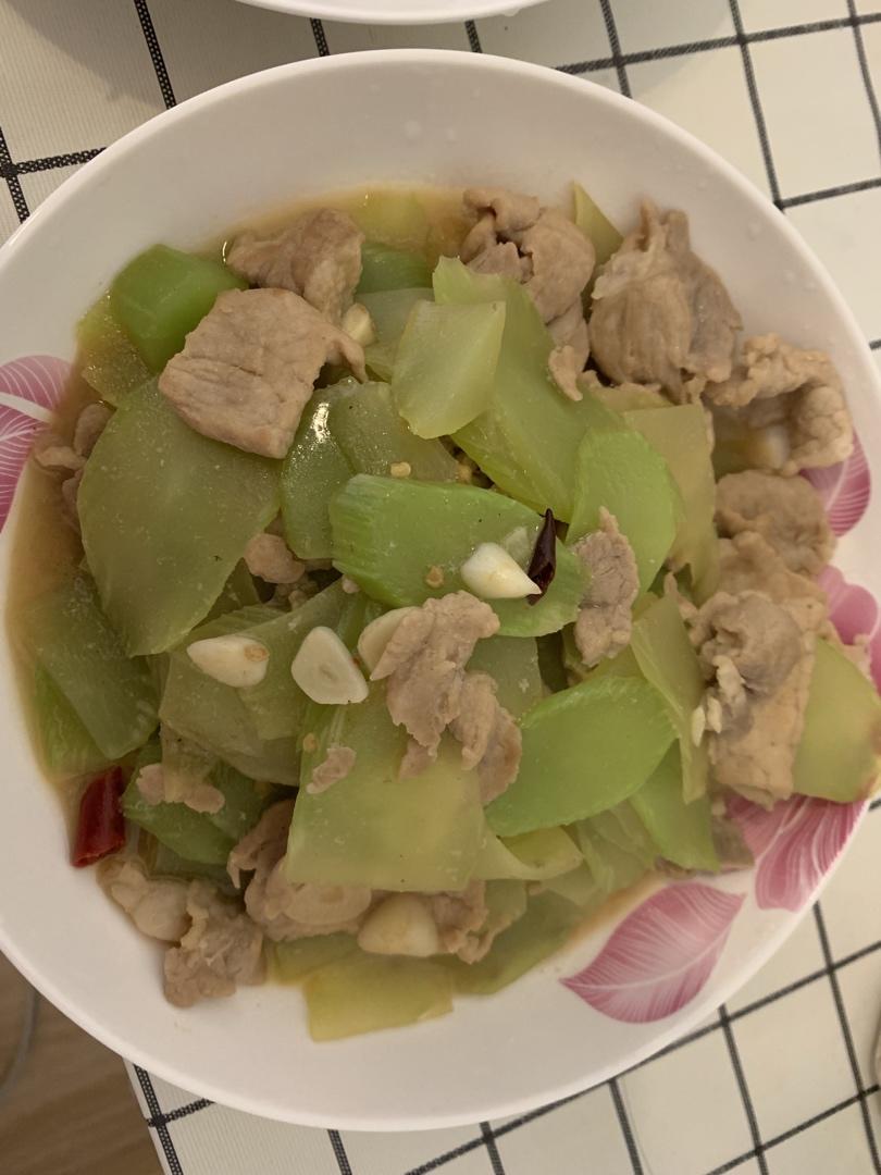 莴笋炒肉