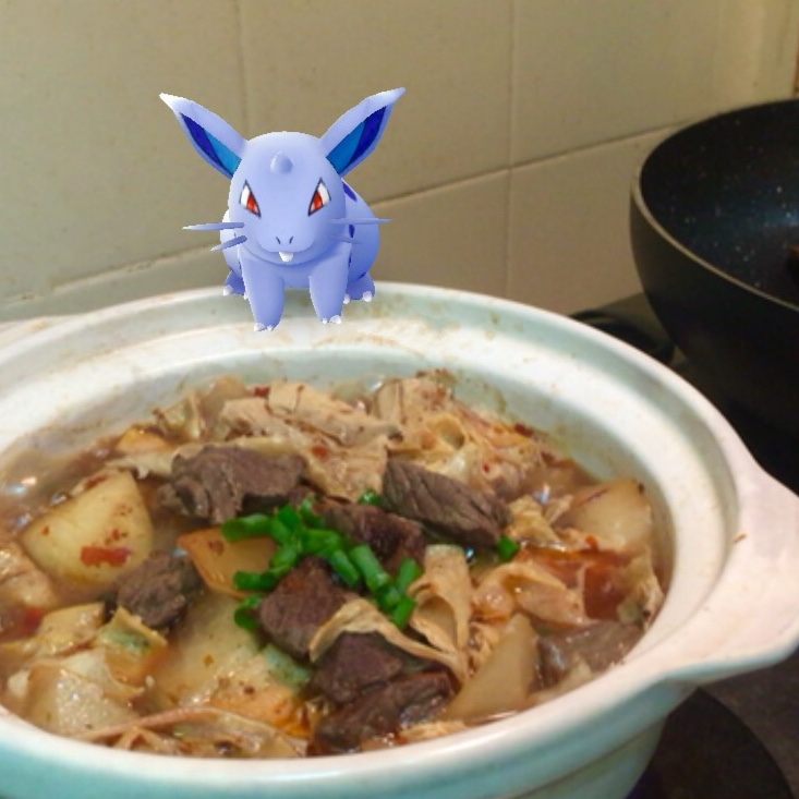 萝卜焖牛腩