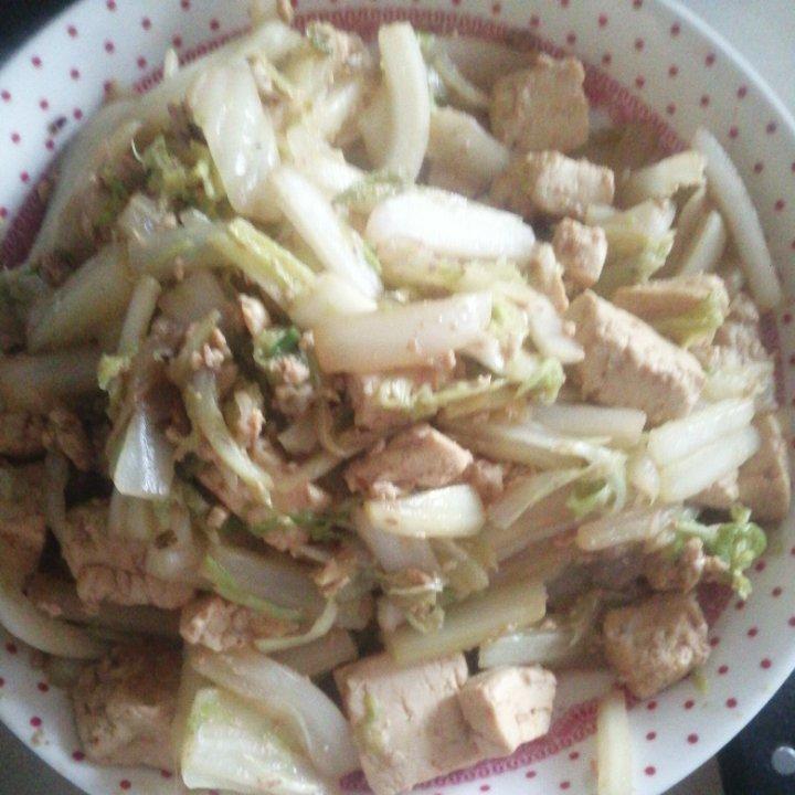 白菜豆腐这样做😋连汤汁都不剩🔅鲜美又美味