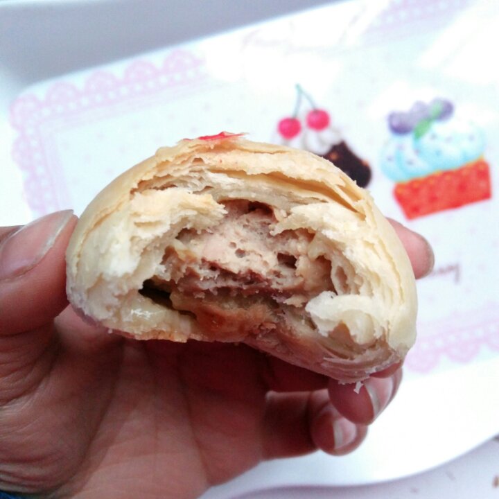 泳式鲜肉榨菜月饼