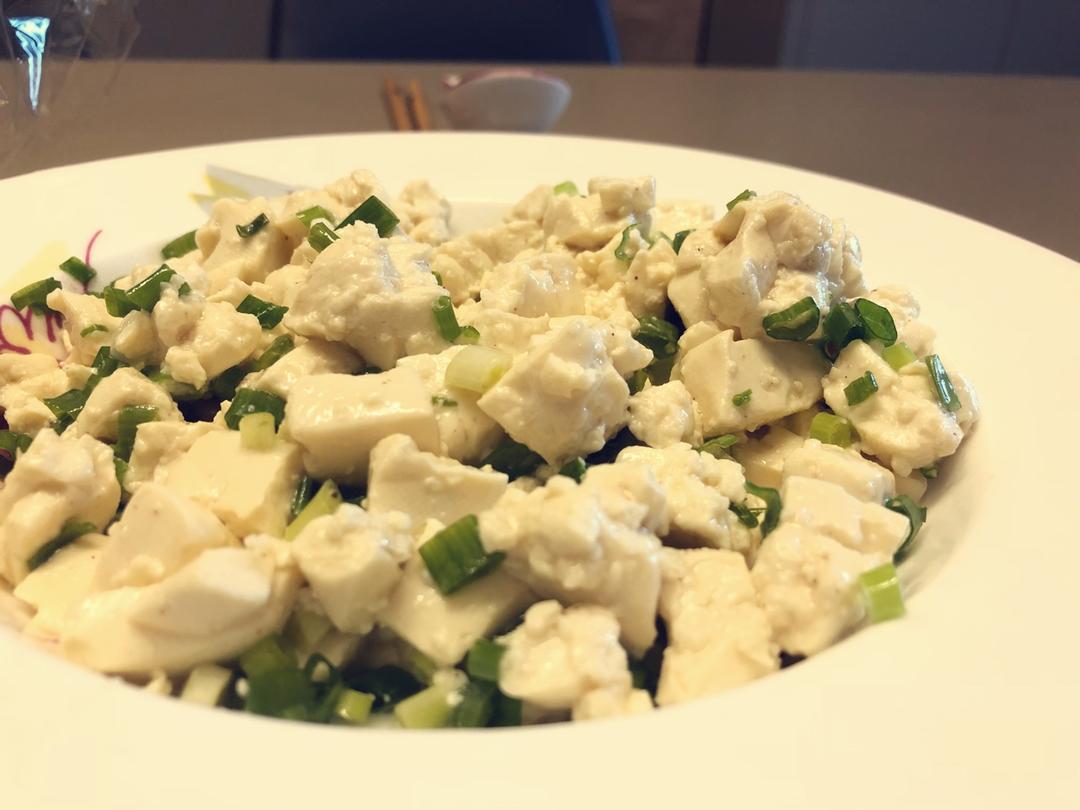 小葱拌豆腐