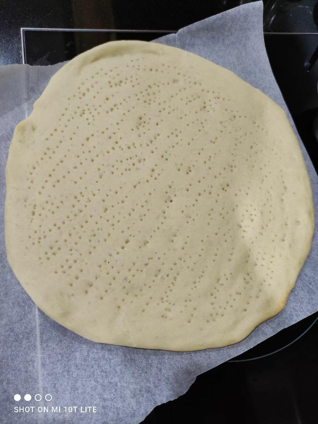 八寸披萨饼皮（四个）制作