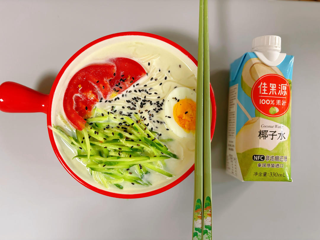 【西里】韩式豆浆面（附豆浆做法）