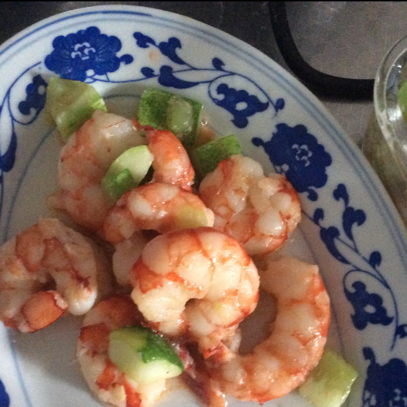 黄瓜虾仁