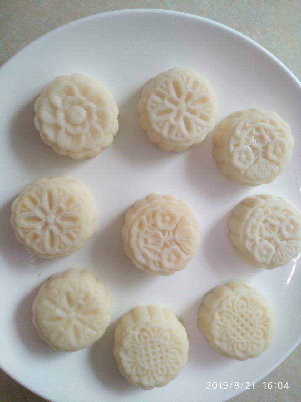 好吃到哭的冰皮月饼（细腻绿豆沙/榴莲）
