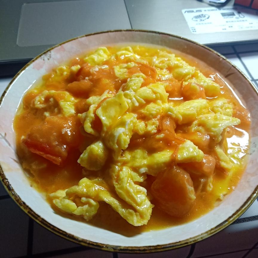 西红柿炒鸡蛋的做法