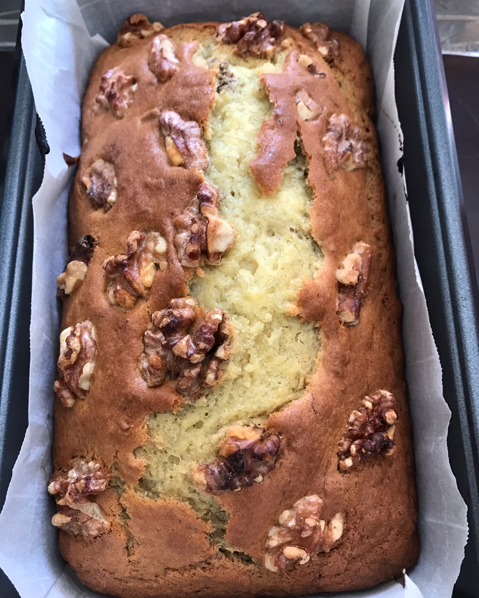 星巴克香蕉核桃蛋糕（Banana loaf）