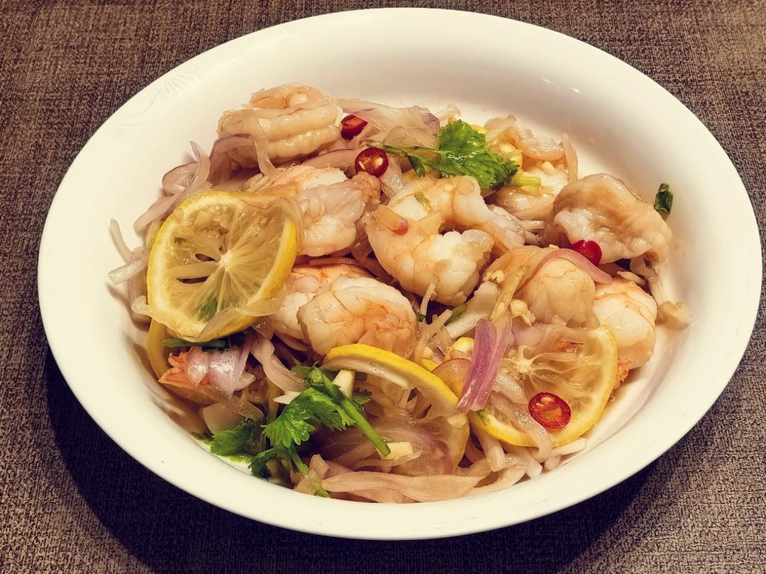 酸辣柠檬🍋虾🦐
