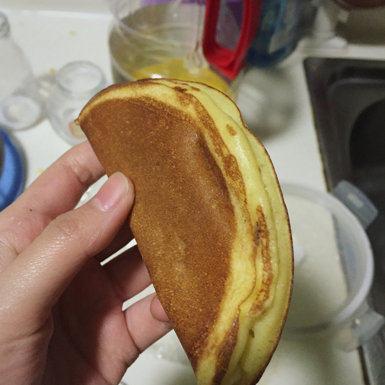 自制成都名小吃---蛋烘糕