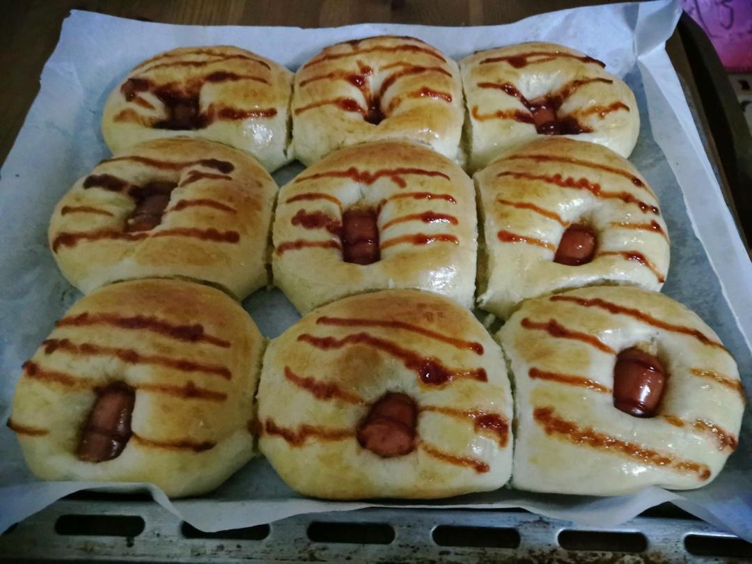 肠仔包---QQ软软的早餐包