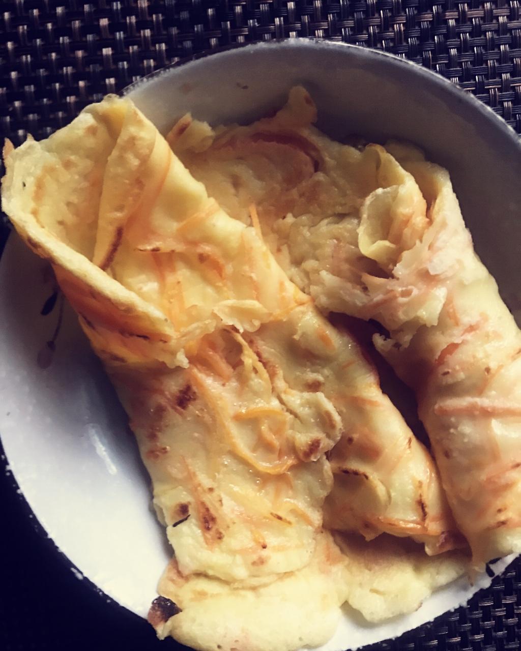 胡萝卜鸡蛋饼