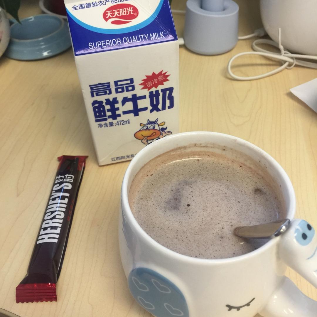 快手热可可 微波炉版