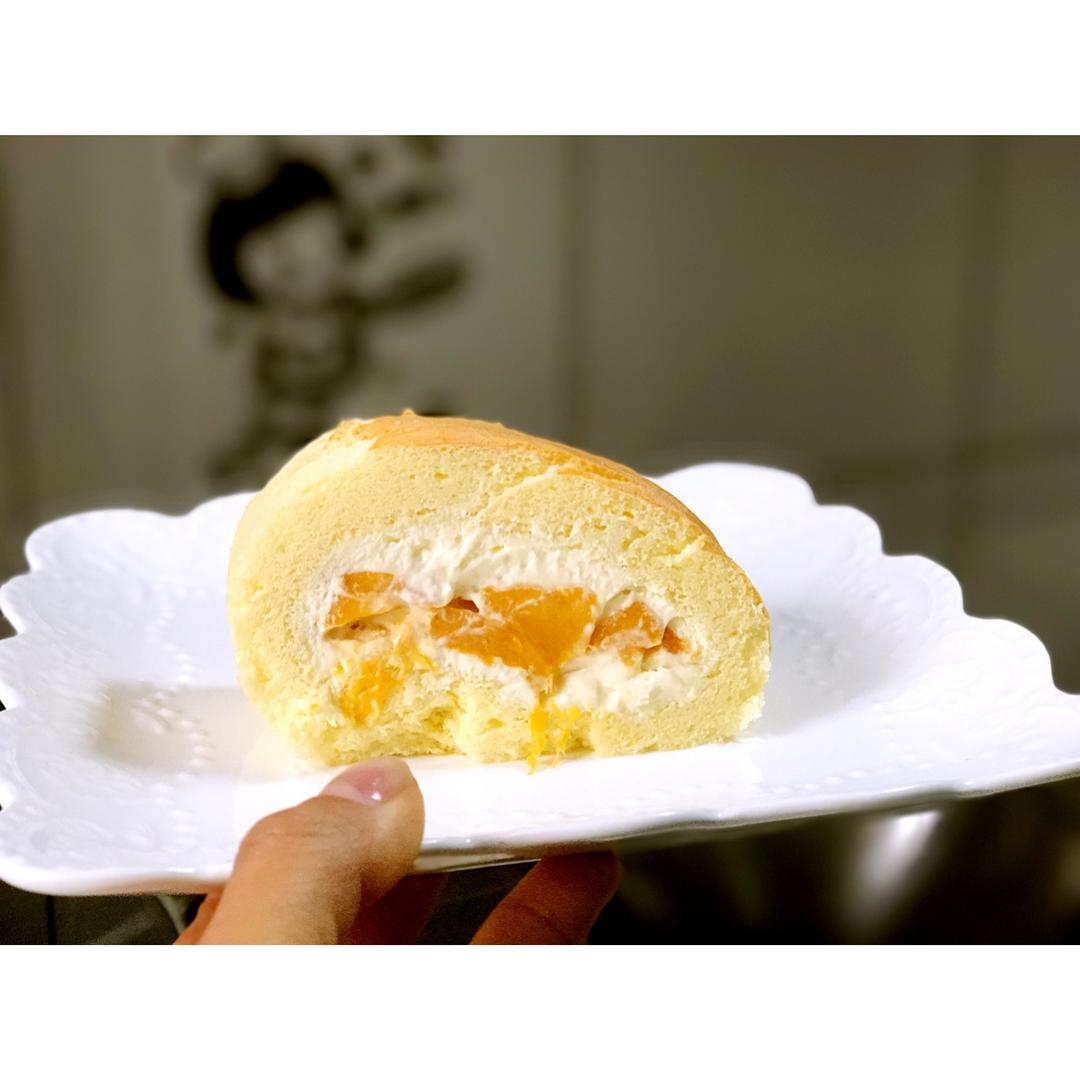 芒果奶油卷
