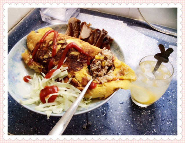 黄金茄酱蛋包饭