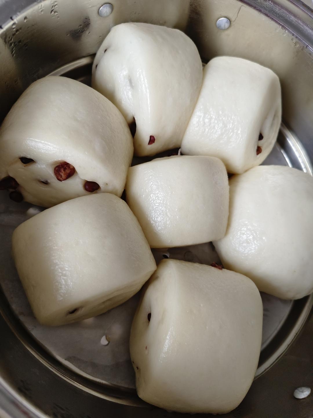 奶香蜜豆馒头卷   做法超级简单   可以一层一层撕着吃