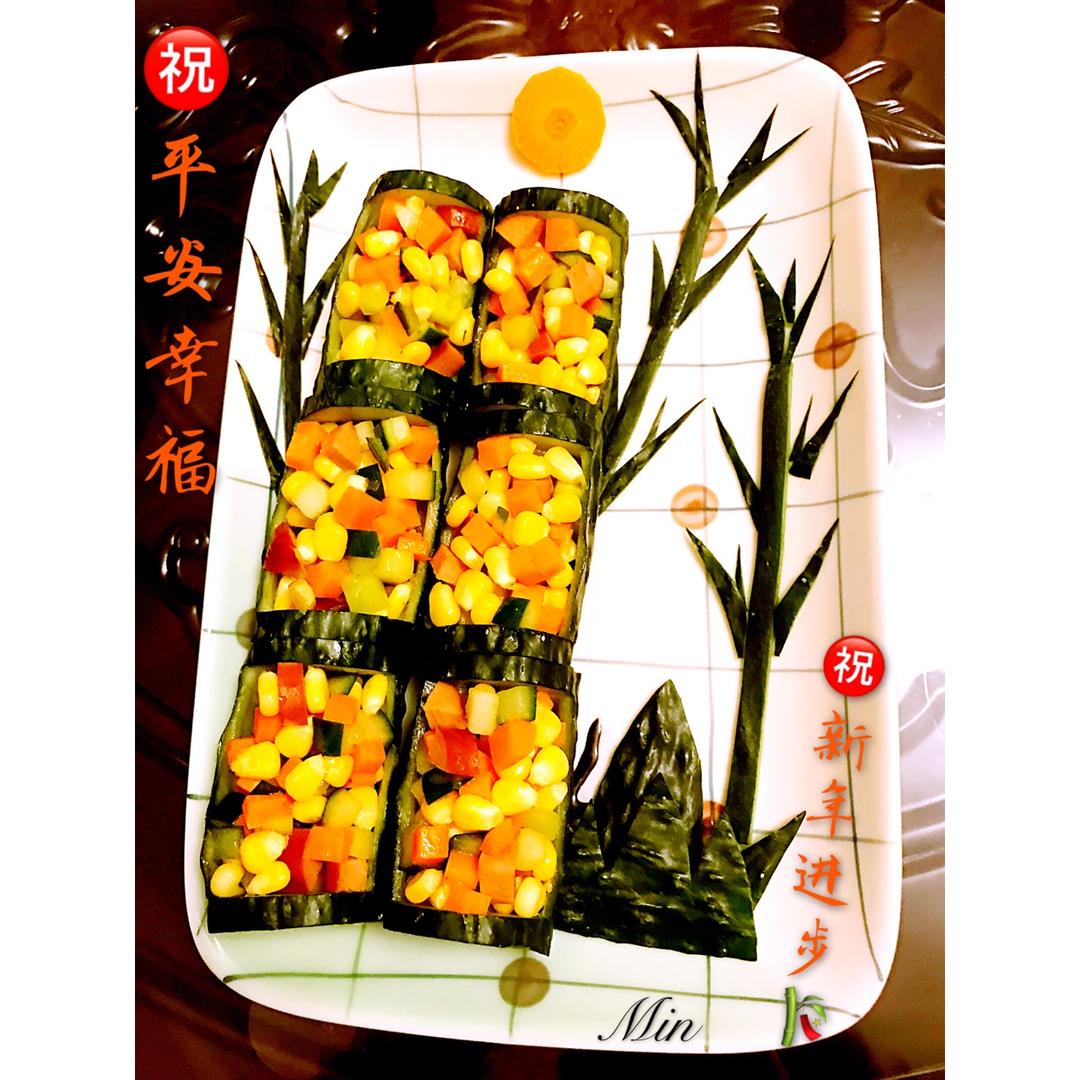 翠竹报春
