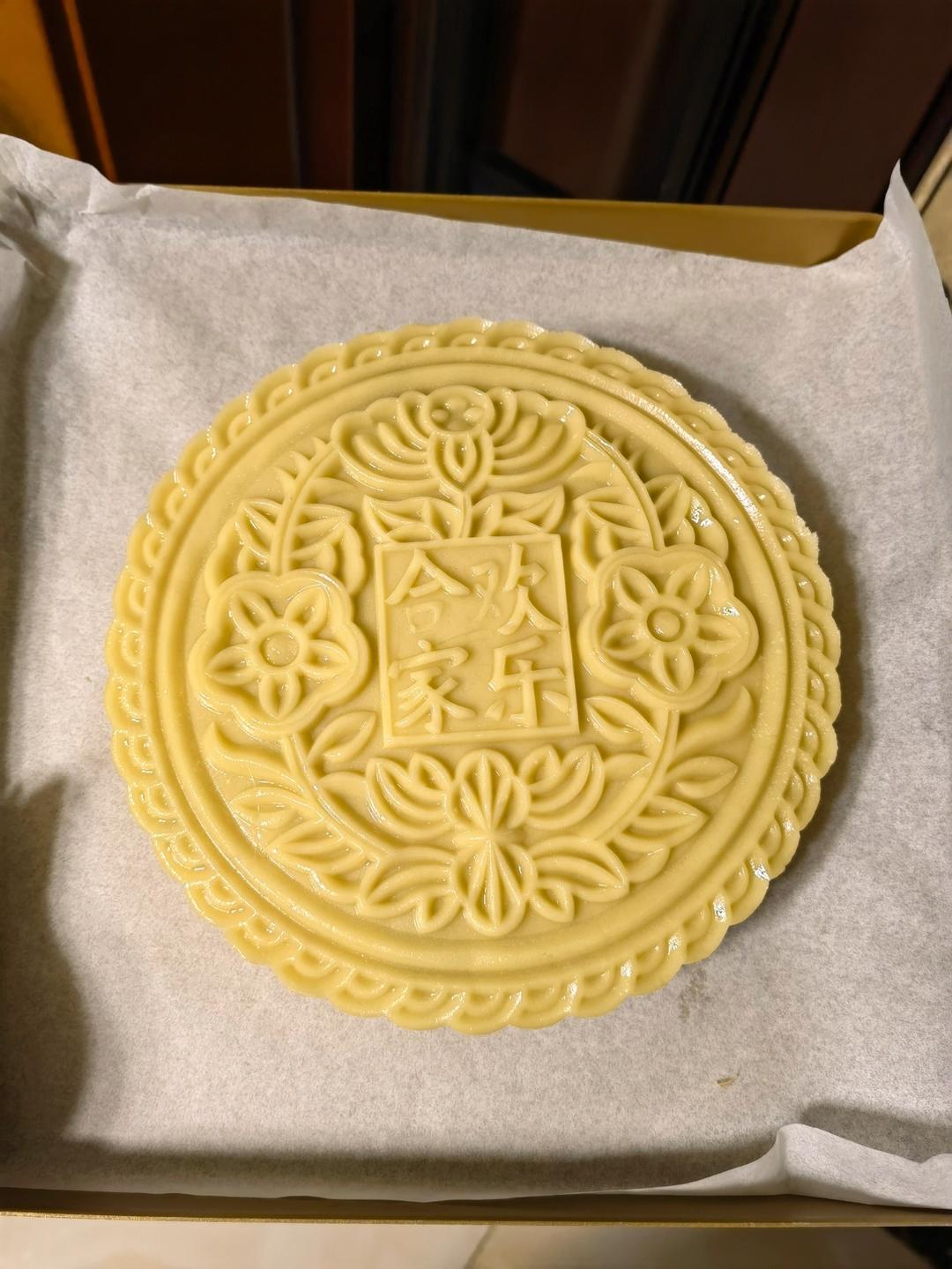 600克五仁大月饼的详细制作过程