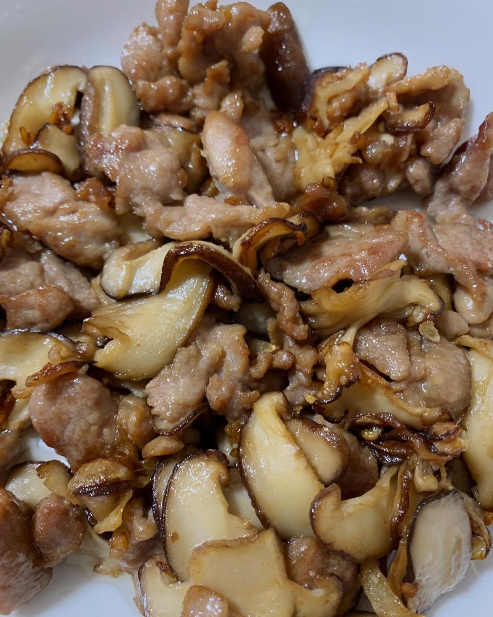 香菇肉片