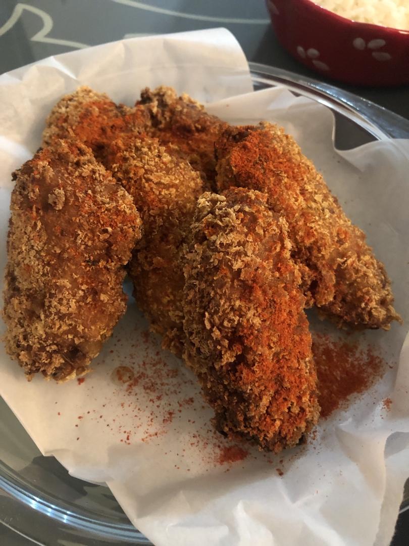 炸鸡翅(简易低配版无需炸鸡粉,无需面包糠,家常调料制作,家人吃不停