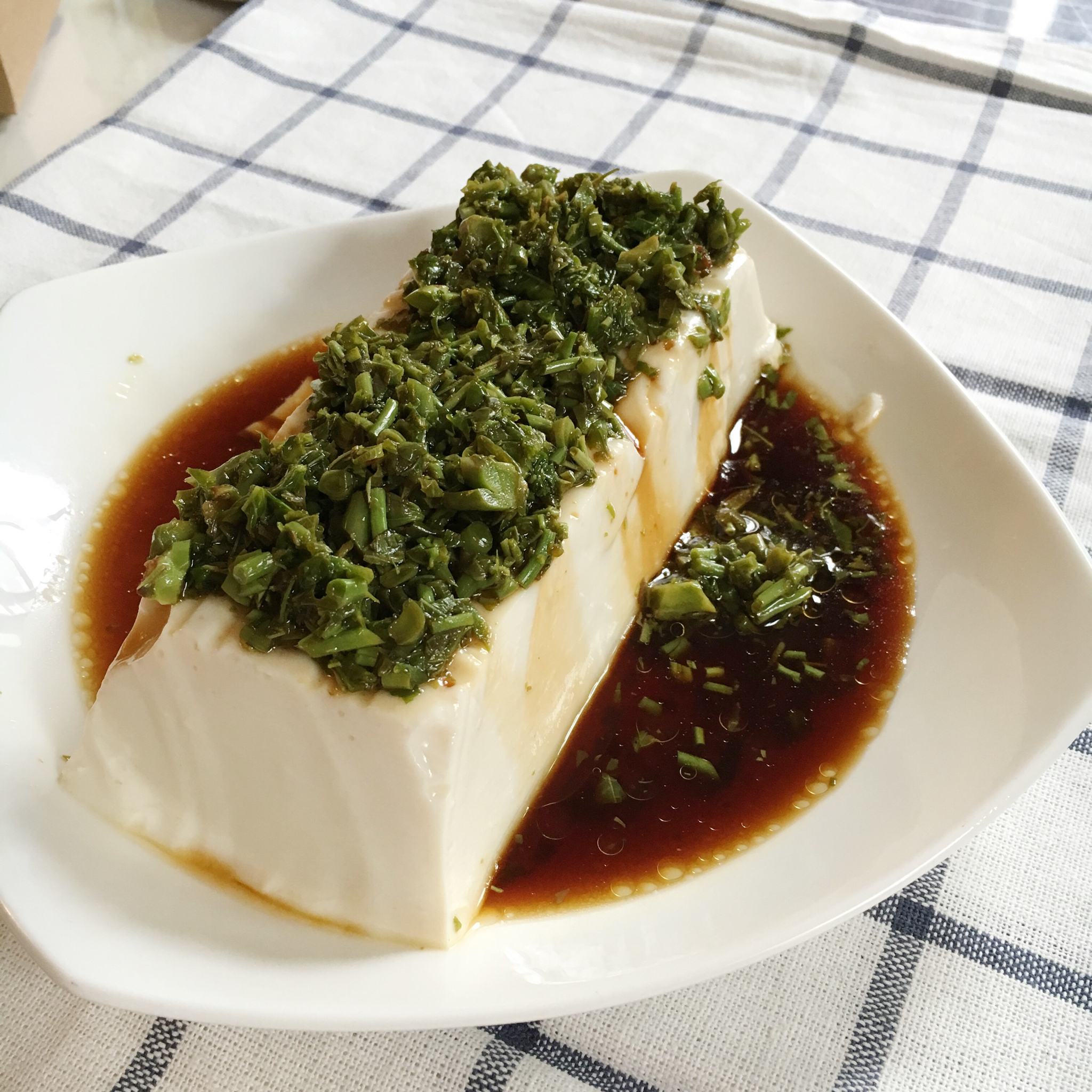 香椿拌豆腐