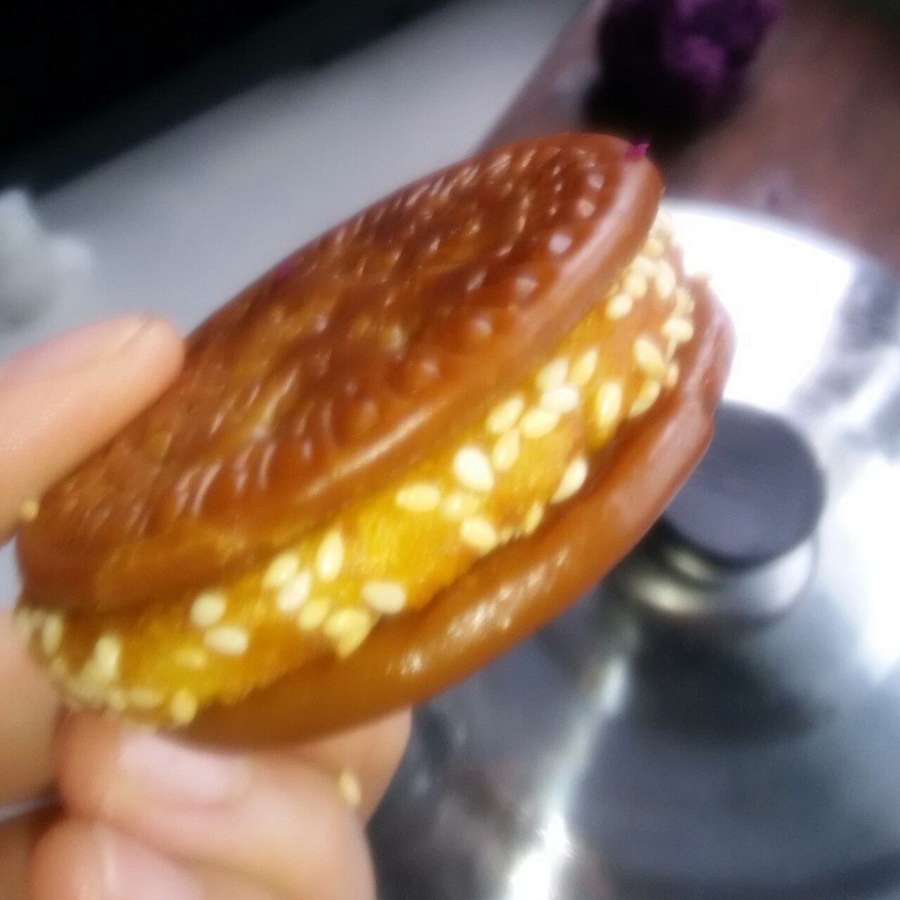 金钱南瓜饼