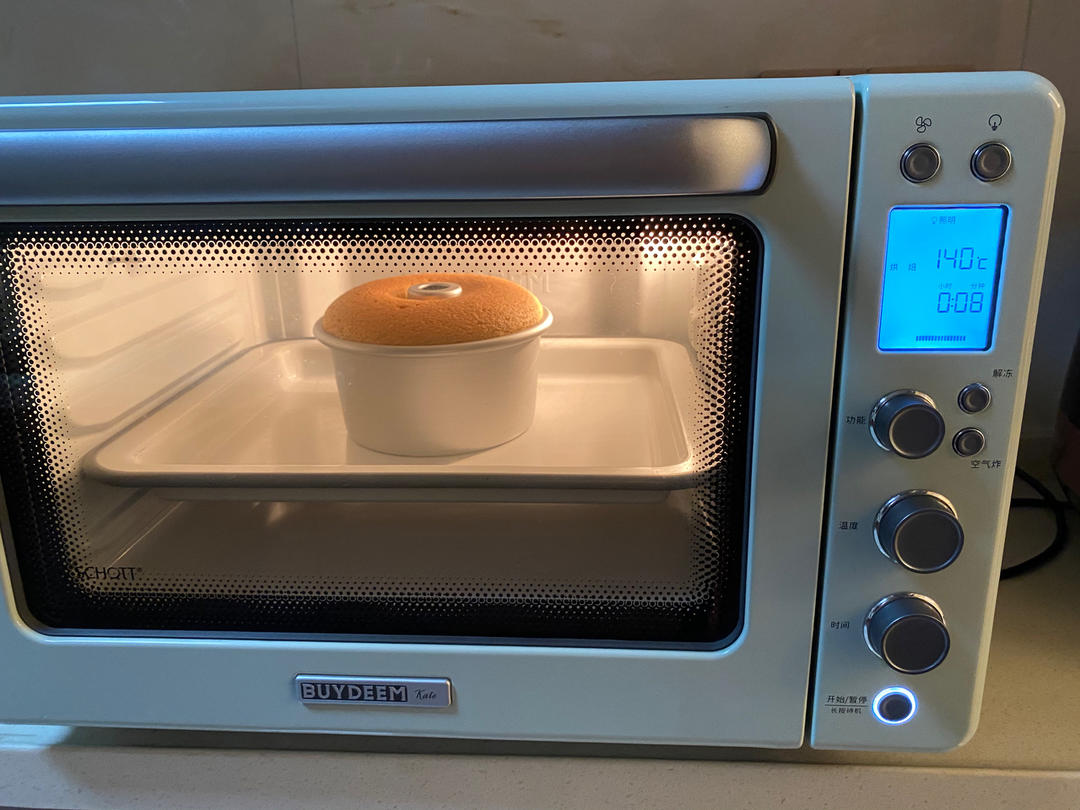 6寸戚风蛋糕零失败版