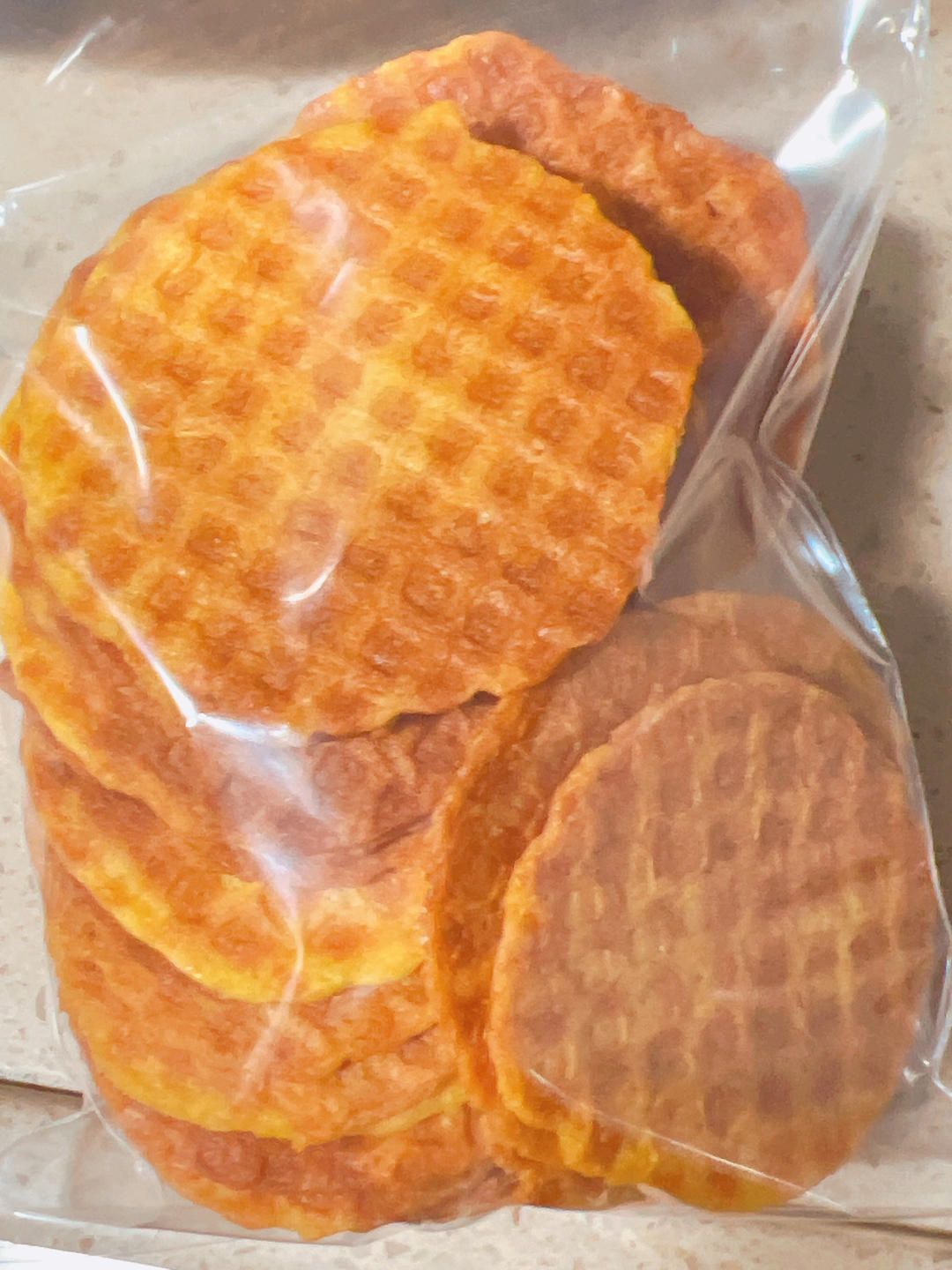 不加糖油的红薯脆片