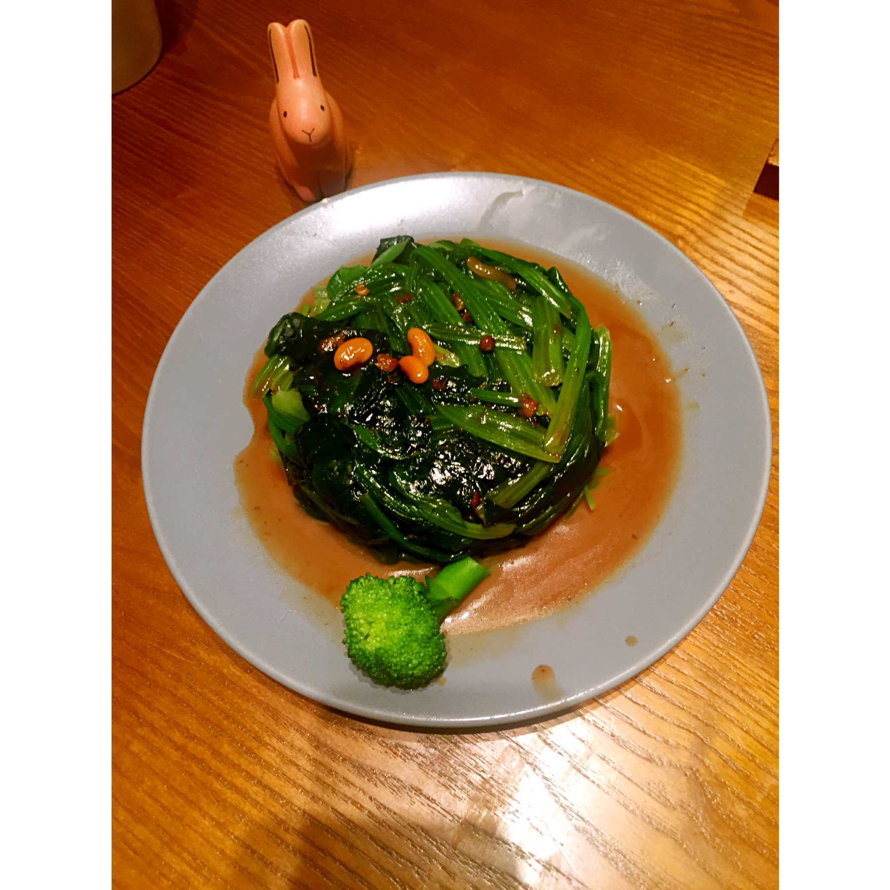 姜汁菠菜