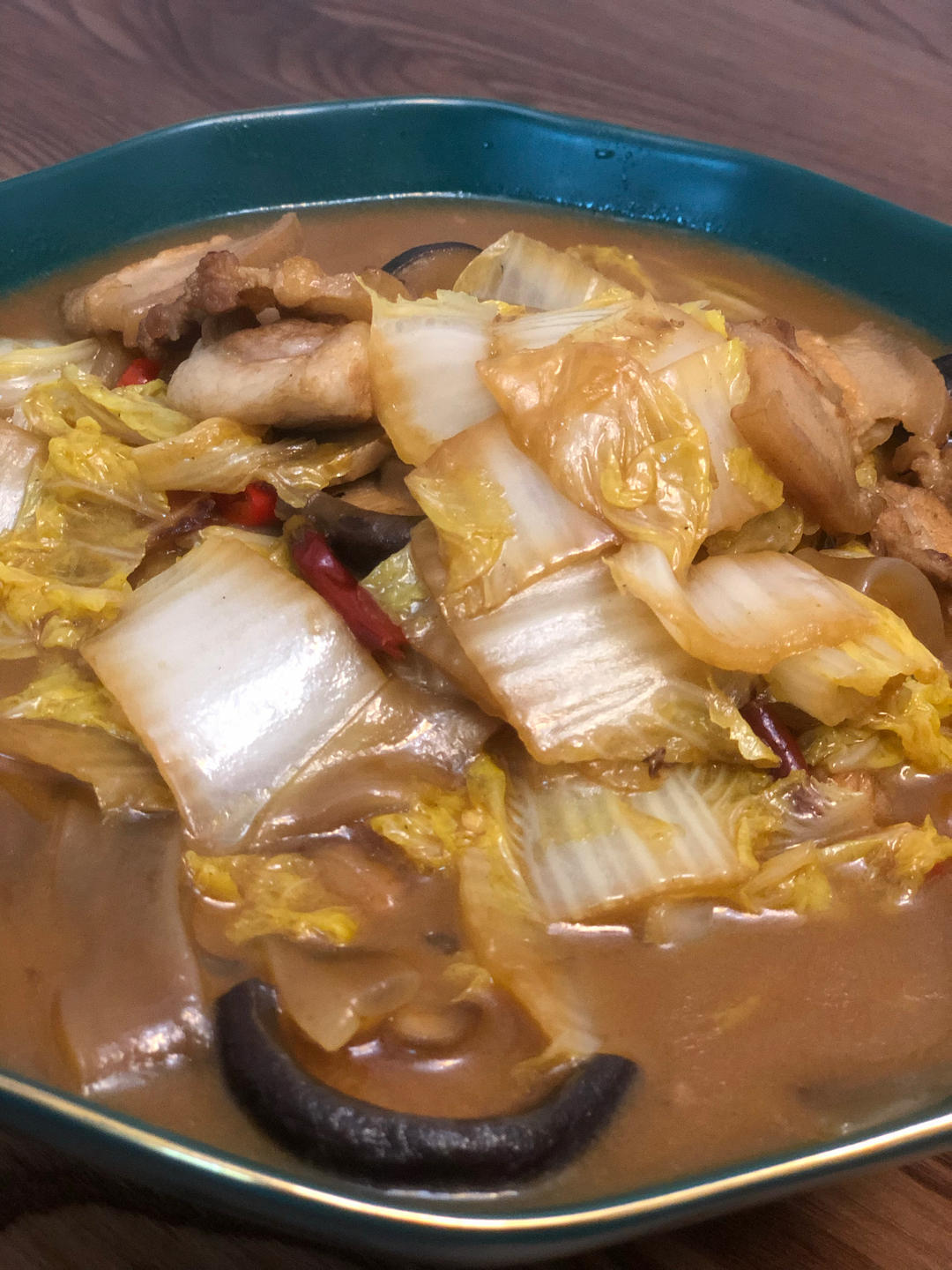 猪肉白菜炖粉条