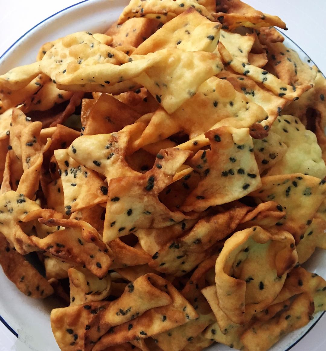 过年小食炸小果（焦叶）