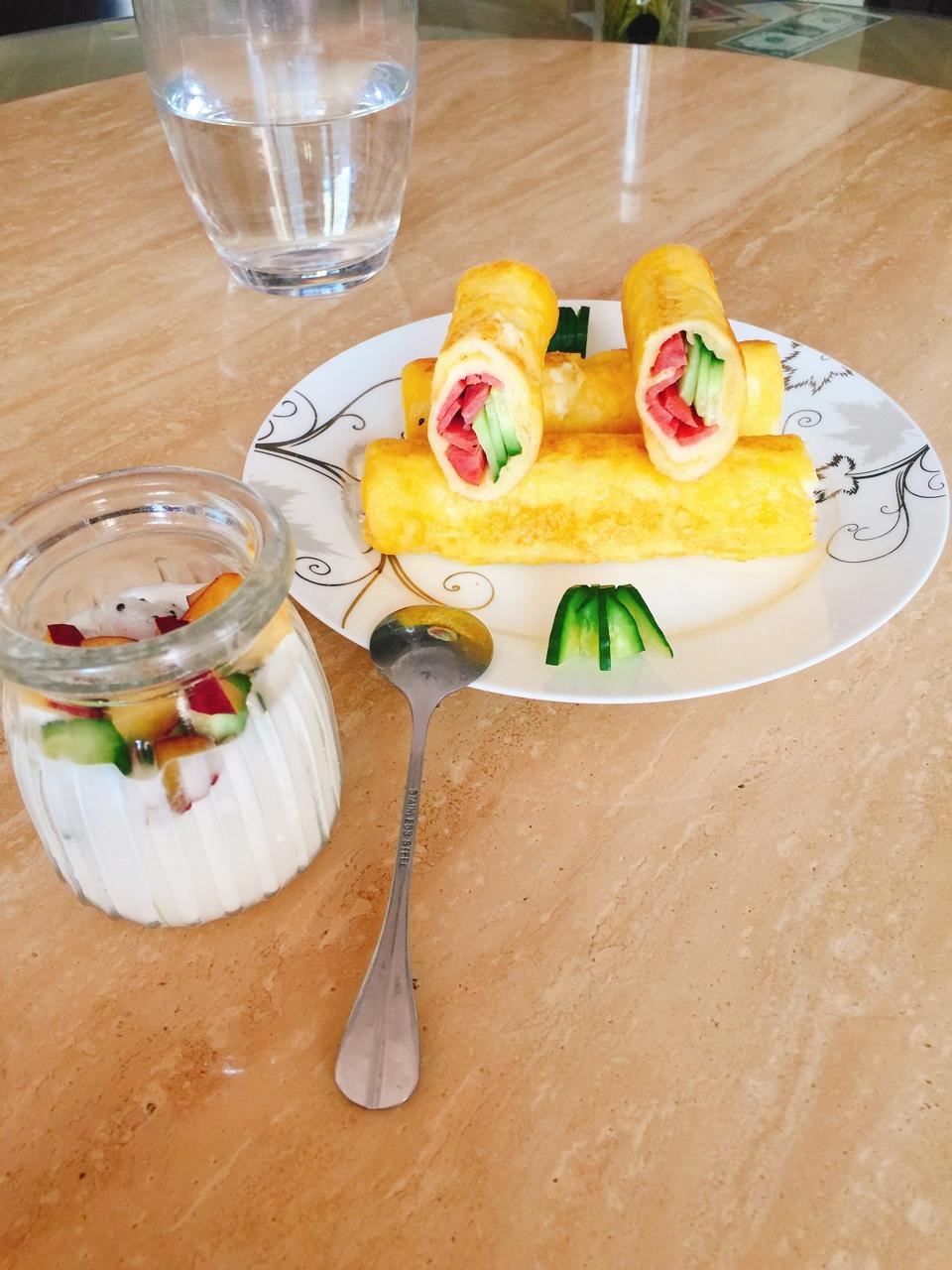 蔬菜吐司卷