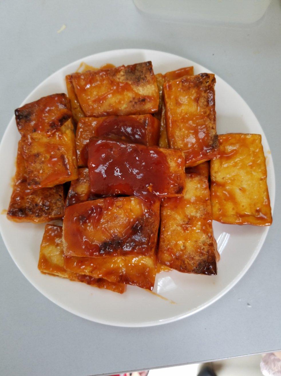 【糖醋脆皮豆腐】