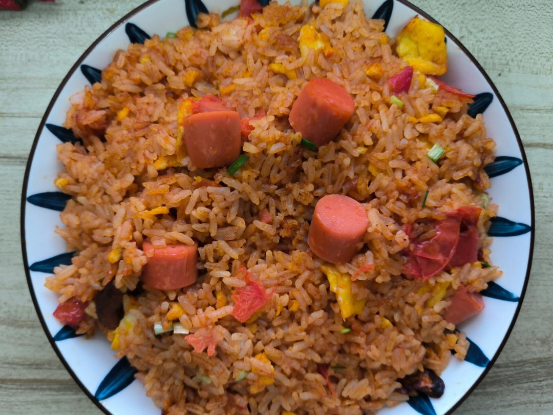 番茄蛋炒饭