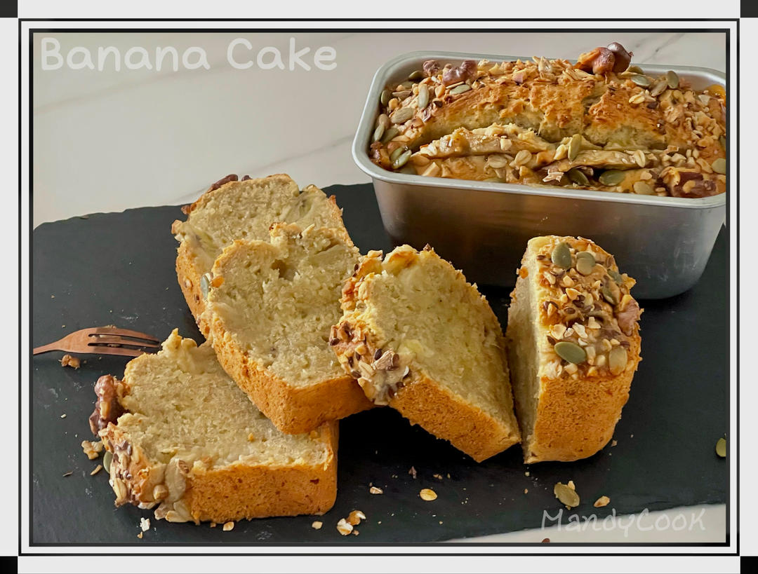 香蕉核桃面包banana bread