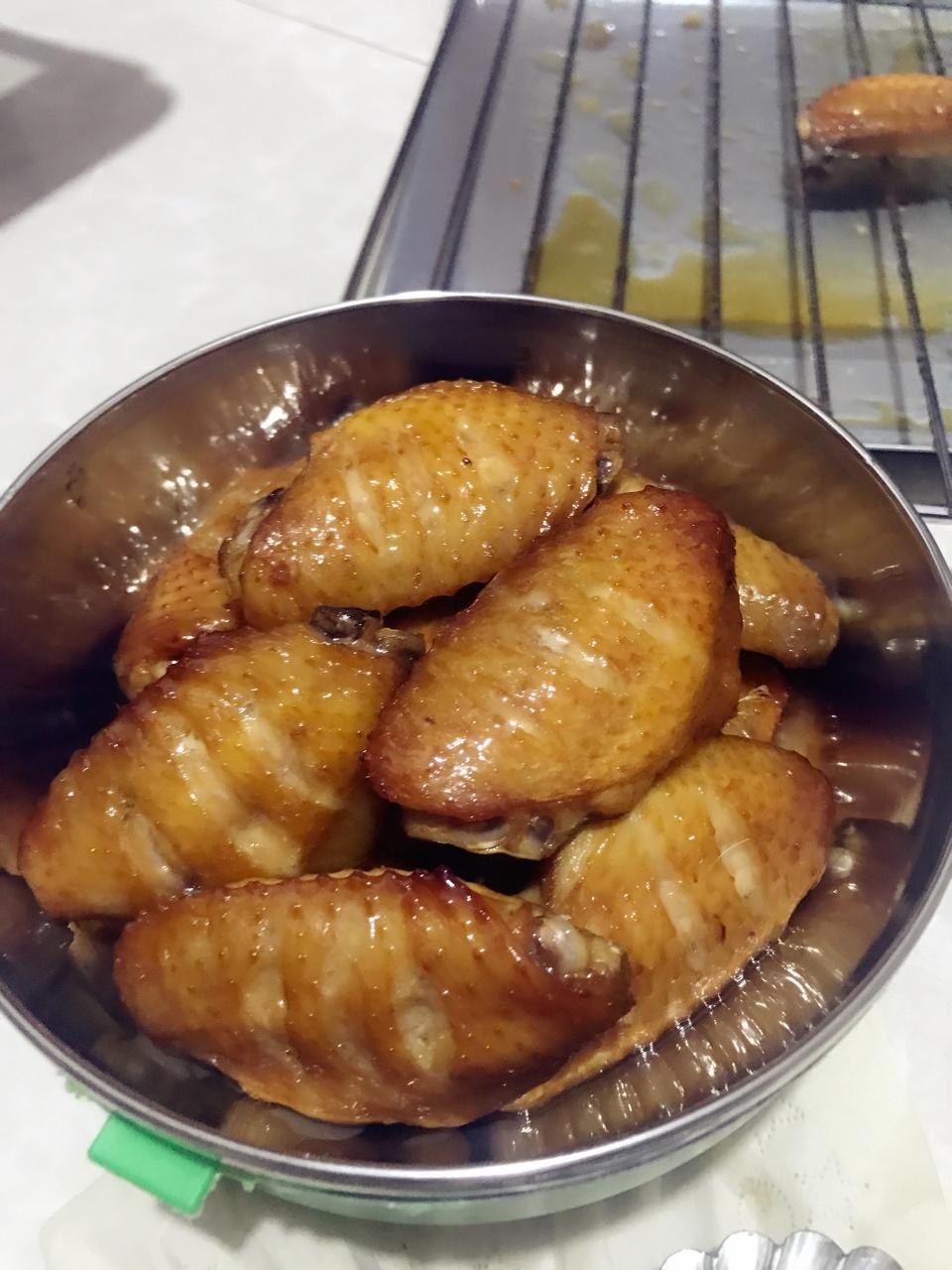 烤箱版蜜汁烤翅