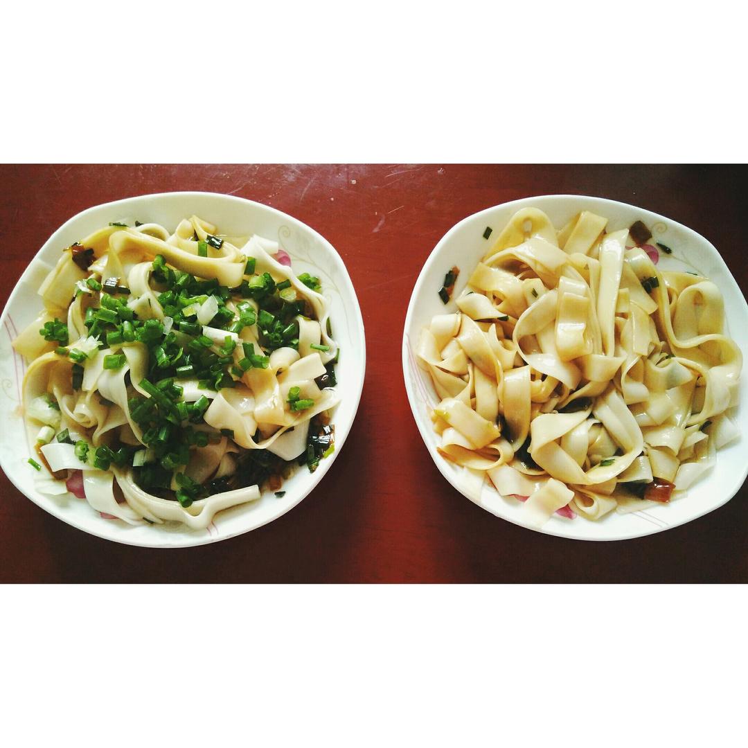 葱油拌面——5分钟早餐