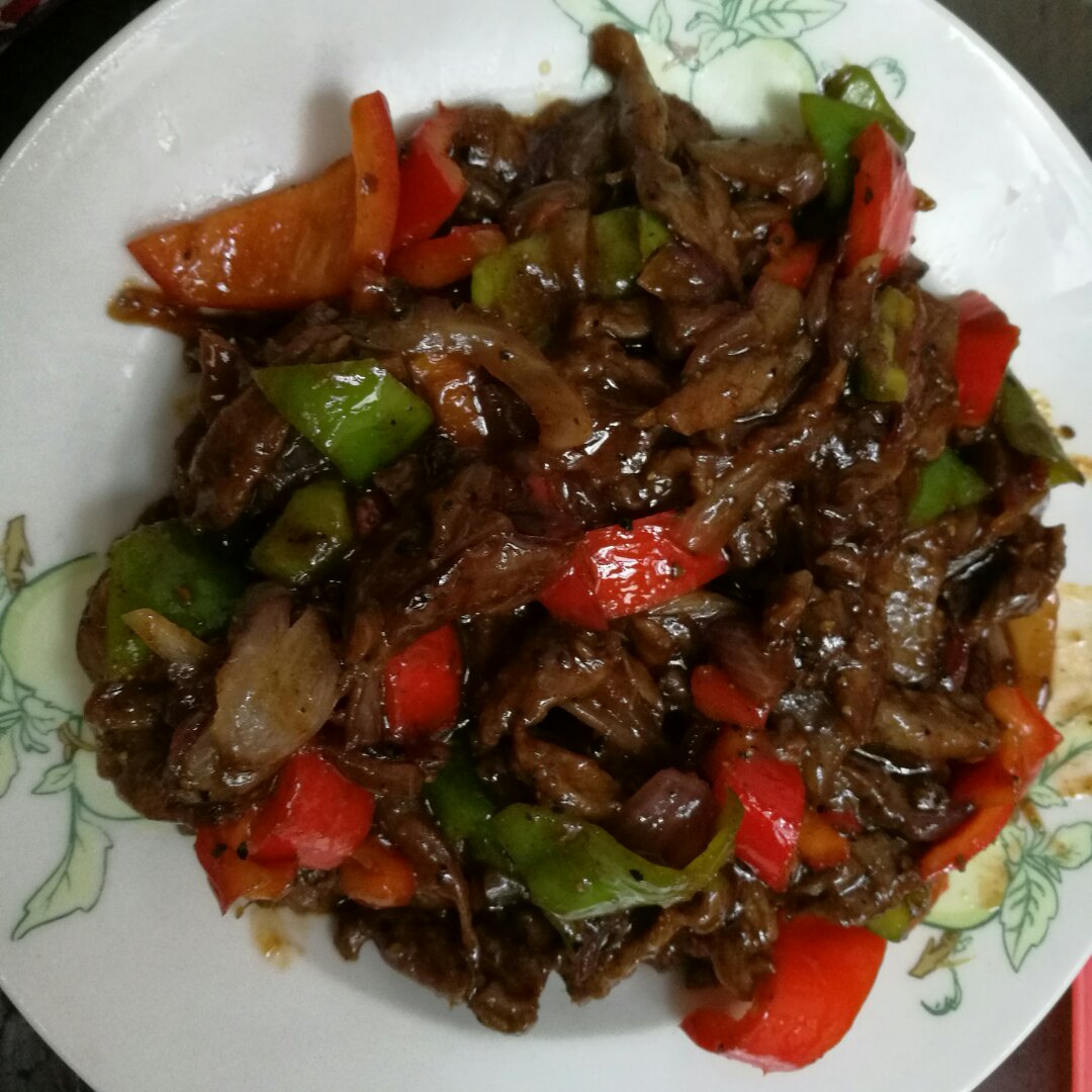 黑椒牛柳
